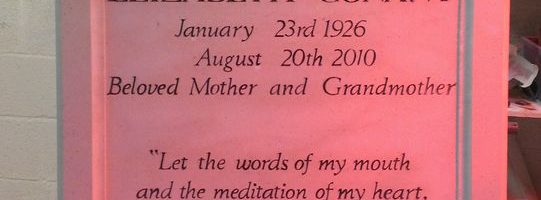 Memorials and Letter cutting